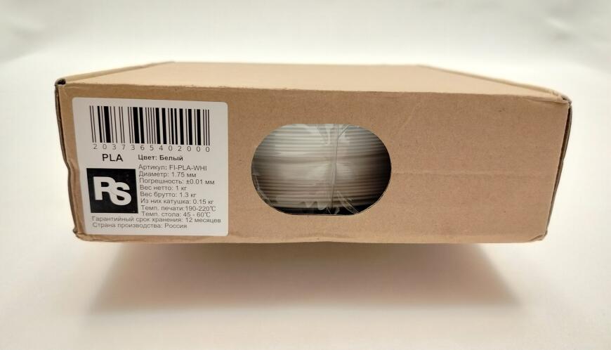 Обзор PLA пластика от компании RS Crossbridge Обзор PLA пластика от компании RS Crossbridge
