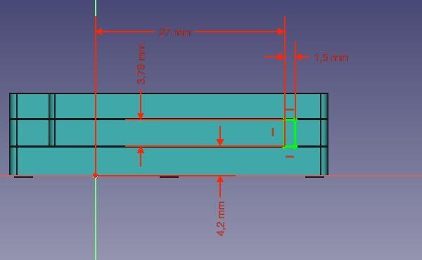 Создание 3D-модели панельки EasyEDA в FreeCAD