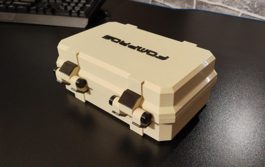 Мой первый проект в 3D-печати — бокс для Anbernic rg40xx H