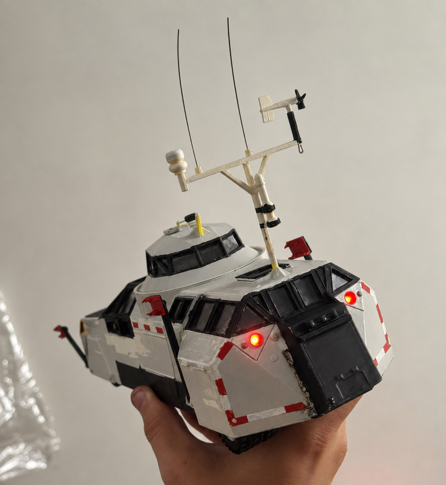 TIV-1: как я воссоздавал знаменитую машину для охоты за торнадо в 3D