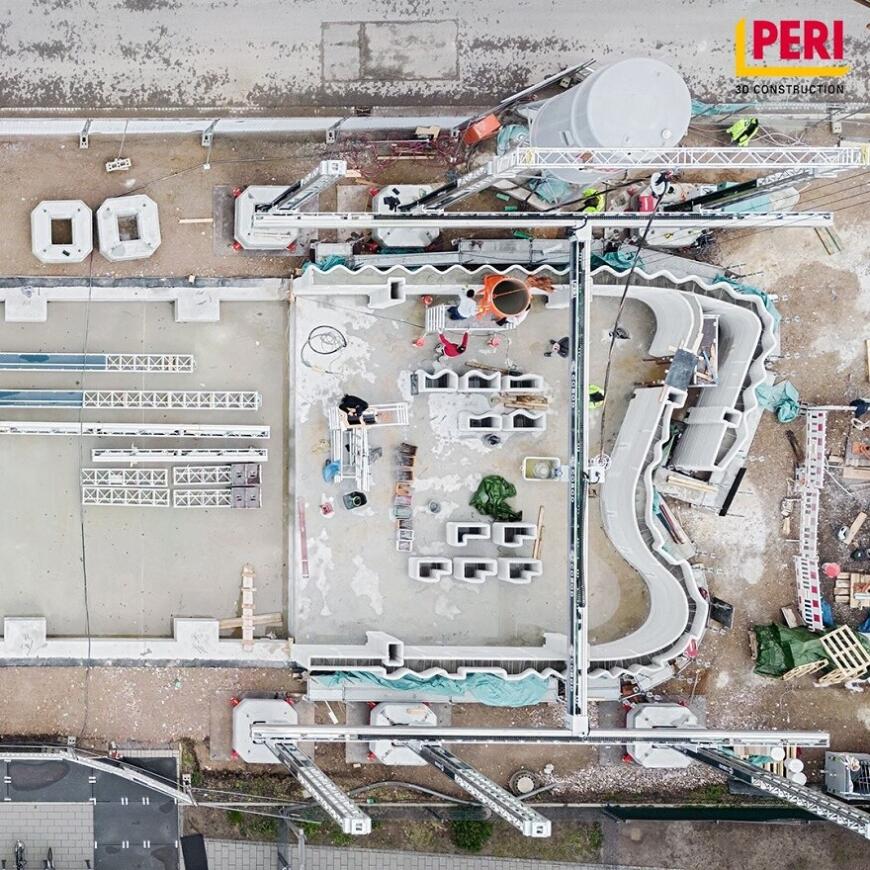 PERI Group строит самое высокое 3D-печатное здание в Европе
