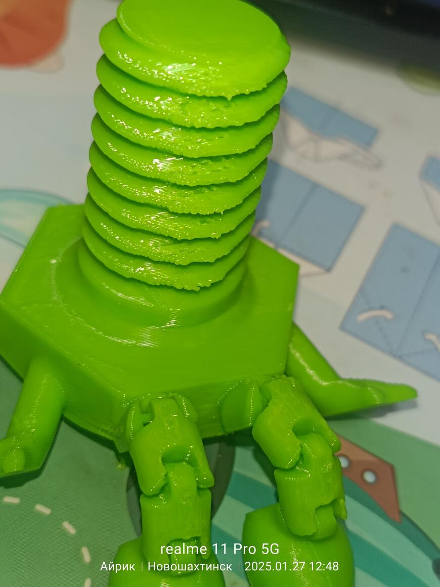 Плохо печатаются нависания.