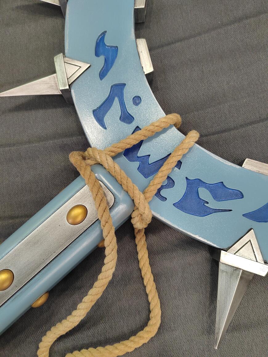 Делаем оружие персонажа Занка Ниджику из аниме Гачиакута + бонус