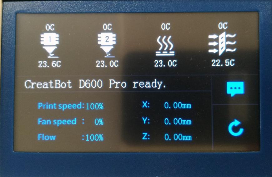 Обзор изменений 3D принтеров Creatbot D600 Pro и Creatbot D600