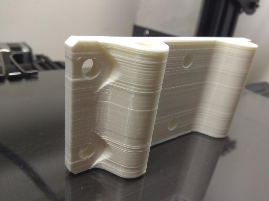 на что обратить внимание при таком дефекте печати в ENDER3