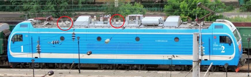 Сборная модель электровоза ЭП1М (П) 1/87