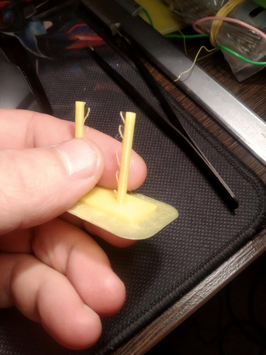 Проблема соплей ultimaker v6 hotend (цельнометалл термобарьер) PETG
