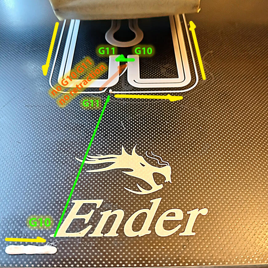 Orca Slicer почему нет ретракта?