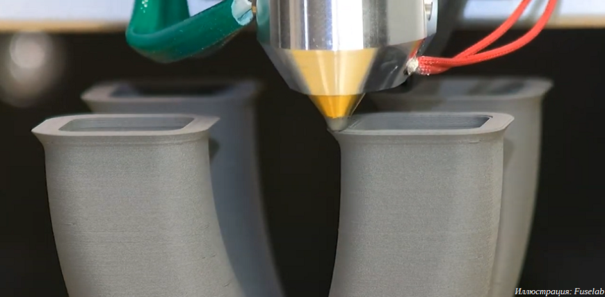 Компания Fuselab сконструировала 3D-принтер с ротационным экструдером