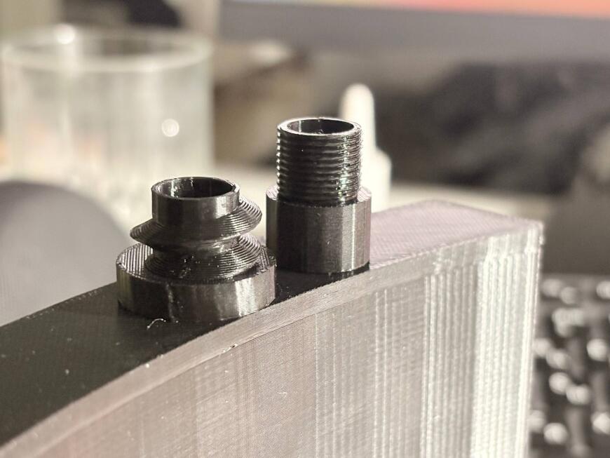 моделирование резьбы в КОМПАС 3D