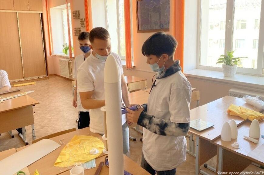 Участники школьного чемпионата AmurCosmoStar запустили 3D-печатные ракеты