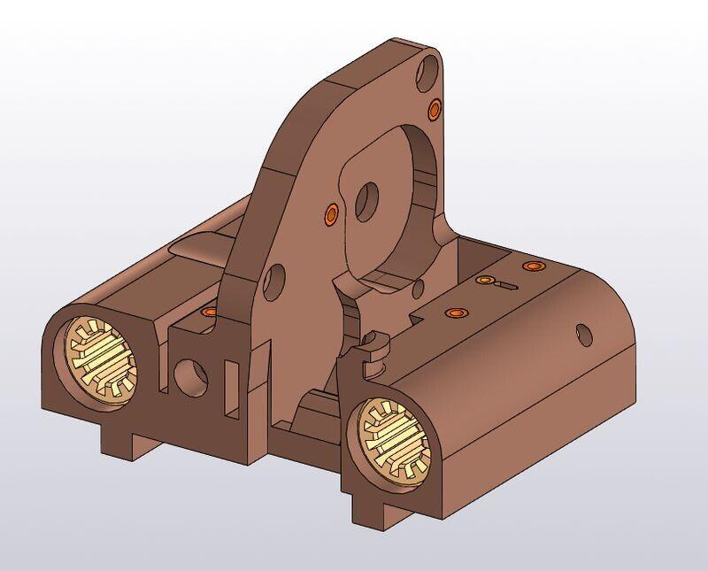 Новая печатающая голова с direct-extruder для Flying Bear Ghost 4S