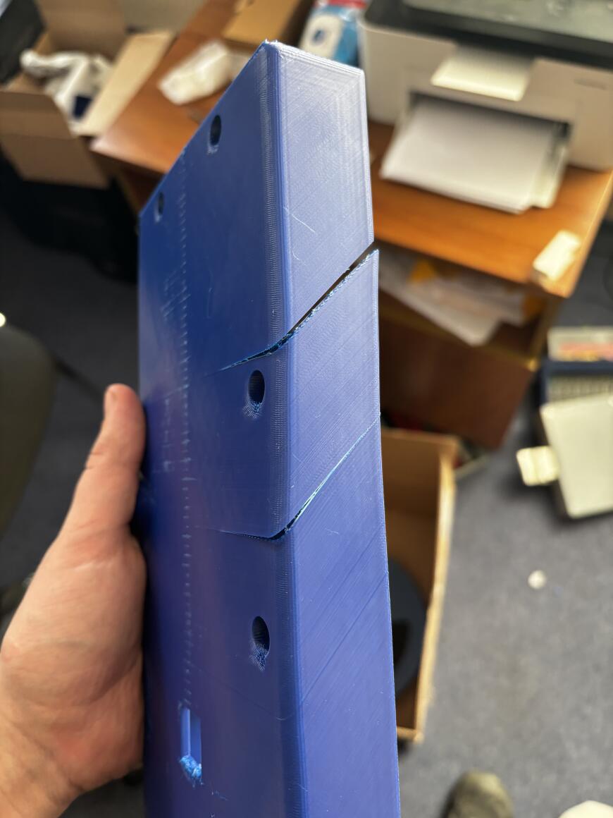 Треснул корпус при печати ABS