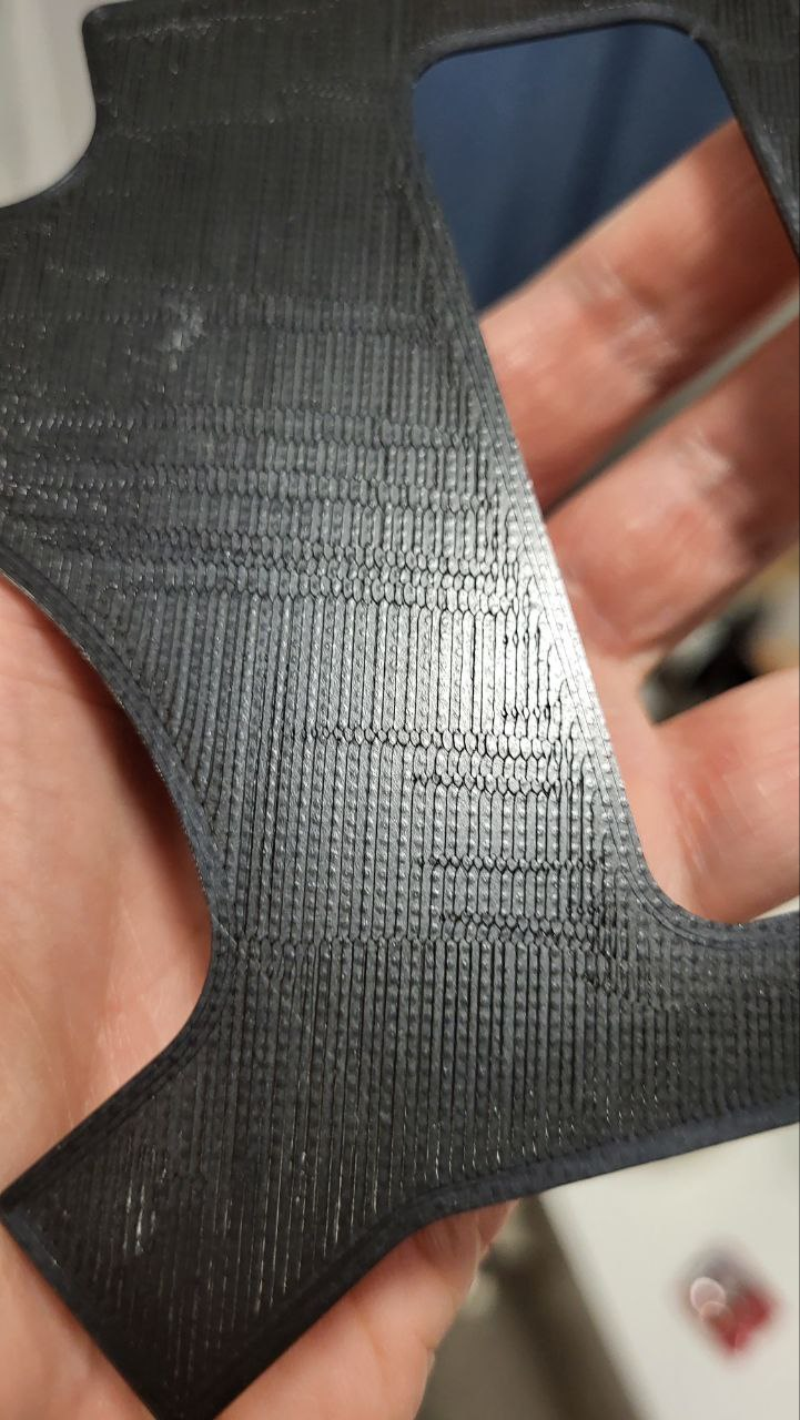 Не ровные линии при заполнении