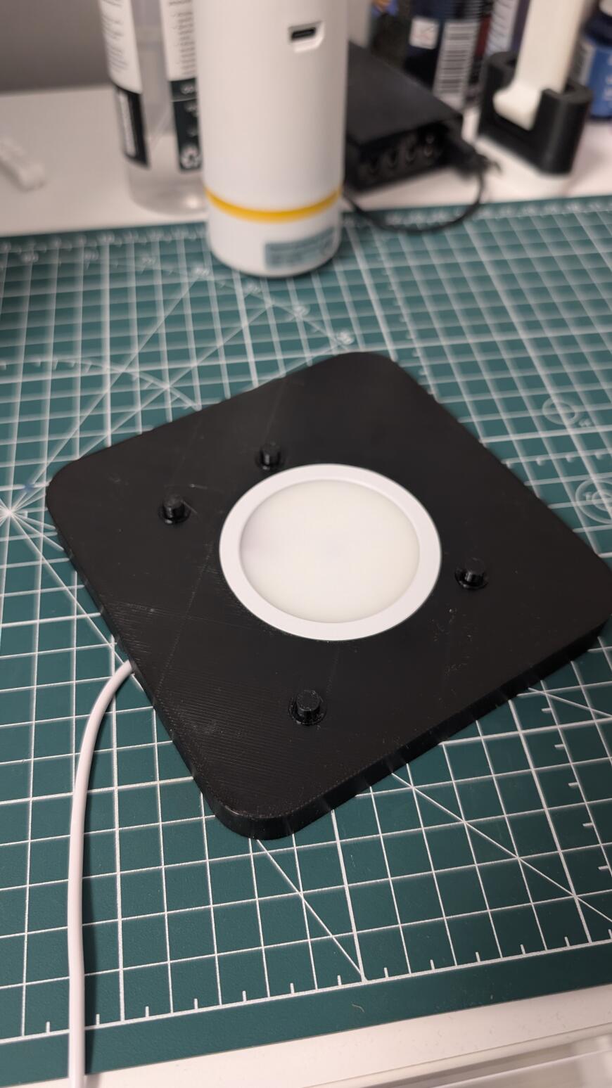 Печать светильника прозрачным PETG