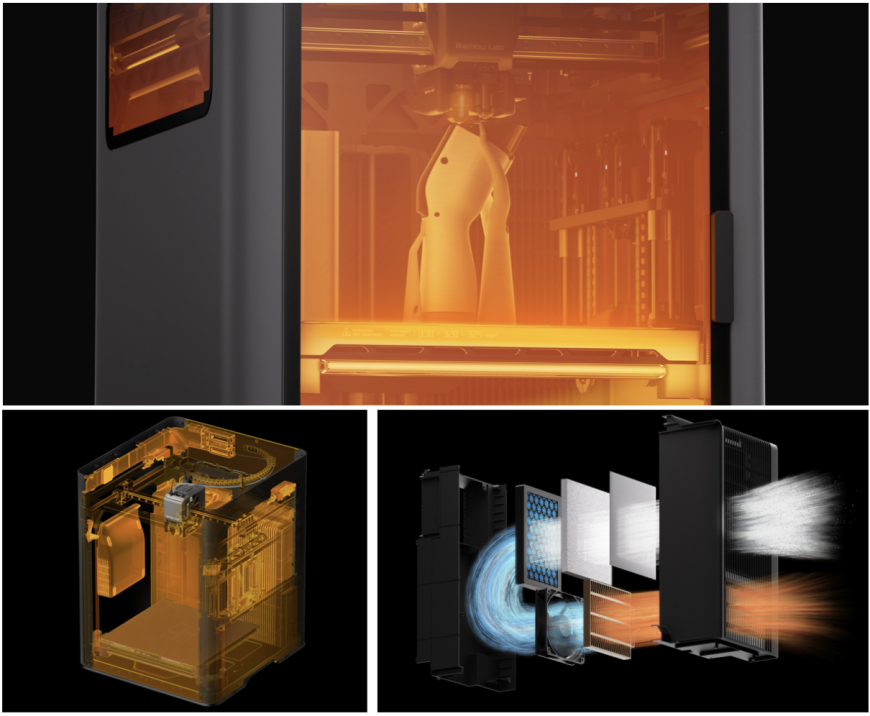 Bambu Lab H2C — новый стандарт многоматериальной FDM-печати