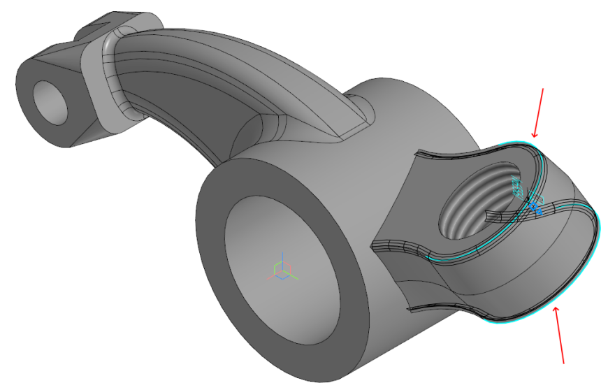 Реверс-инжиниринг в КОМПАС-3D. Пример - коромысло