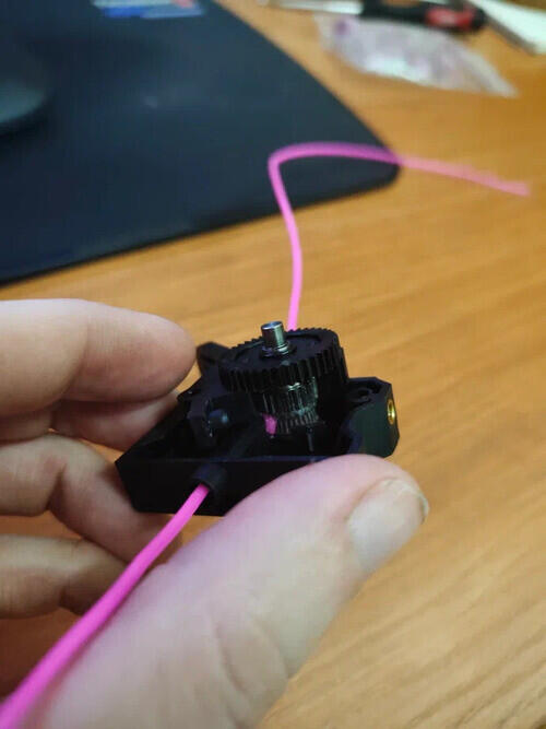 Ender3 v3 se, проблема с заменой термобарьера и застрял пластик в экструдере