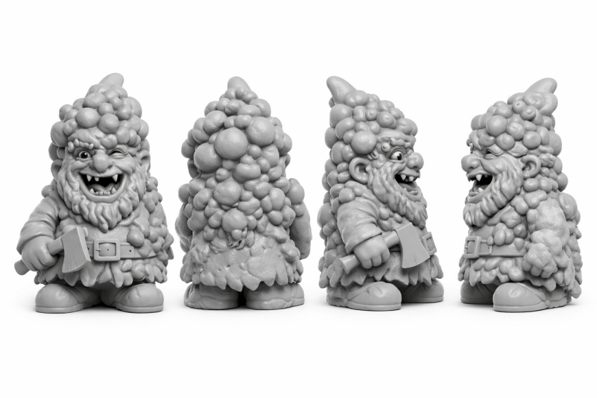 Нейросети + 3D-принтер: сделал садового гнома из текстового промта