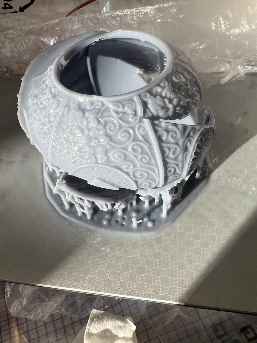 Проблемы печати Аnycubic photon mono 5s