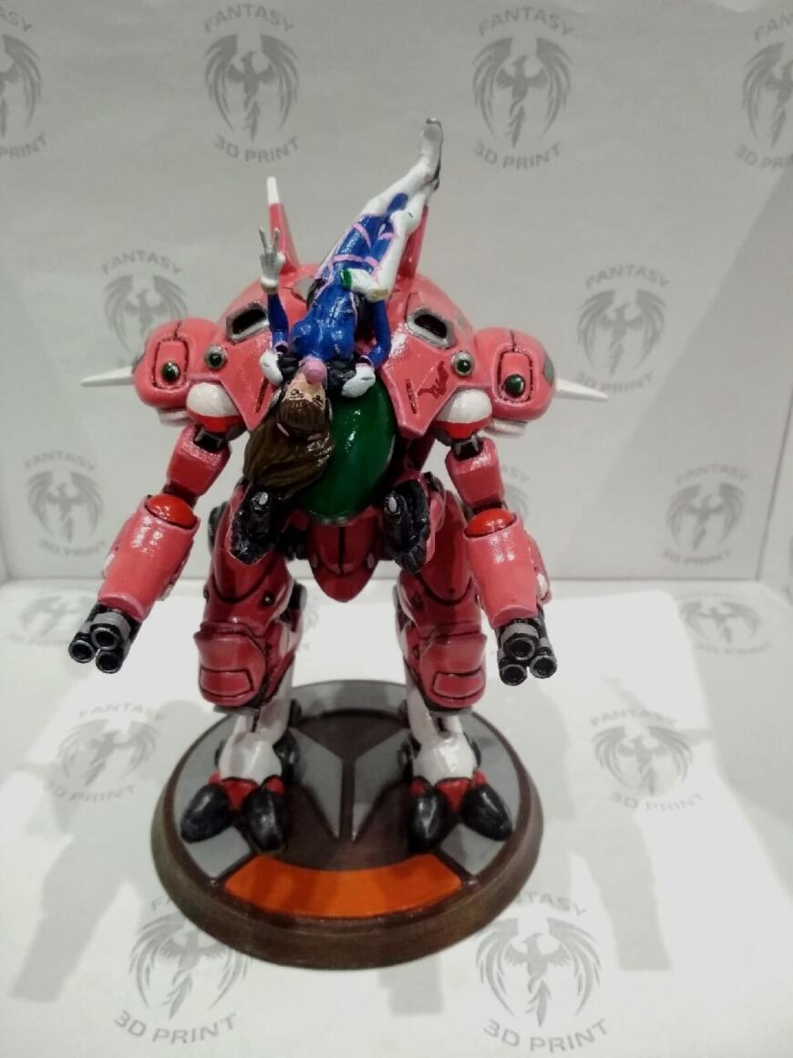 Дива из Overwatch на меке