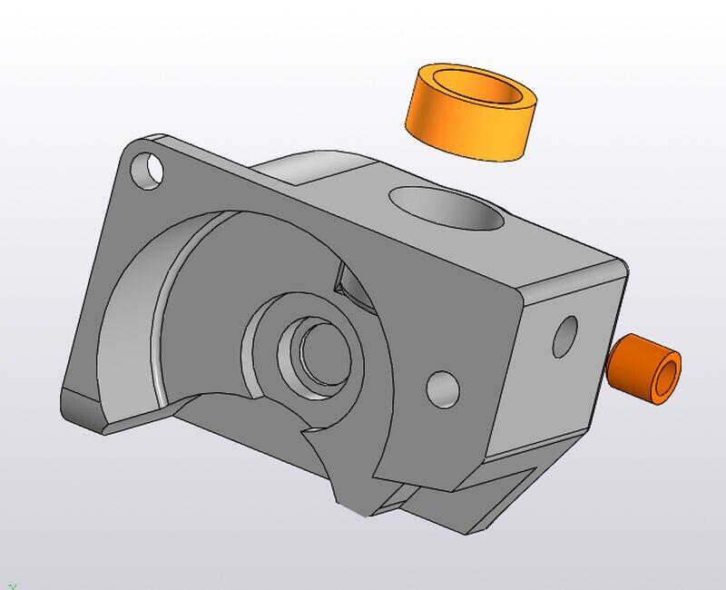Новая печатающая голова с direct-extruder для Flying Bear Ghost 4S