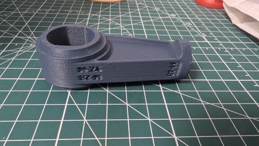 Печать карбоном (PETG CF)
