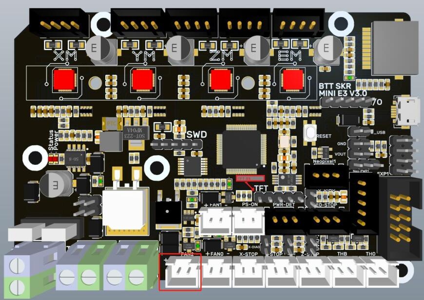 Настройка прошивки Marlin  экран BTT TFT 3.5 E3 V3.0 + плата SKR MINI E3 V3.0