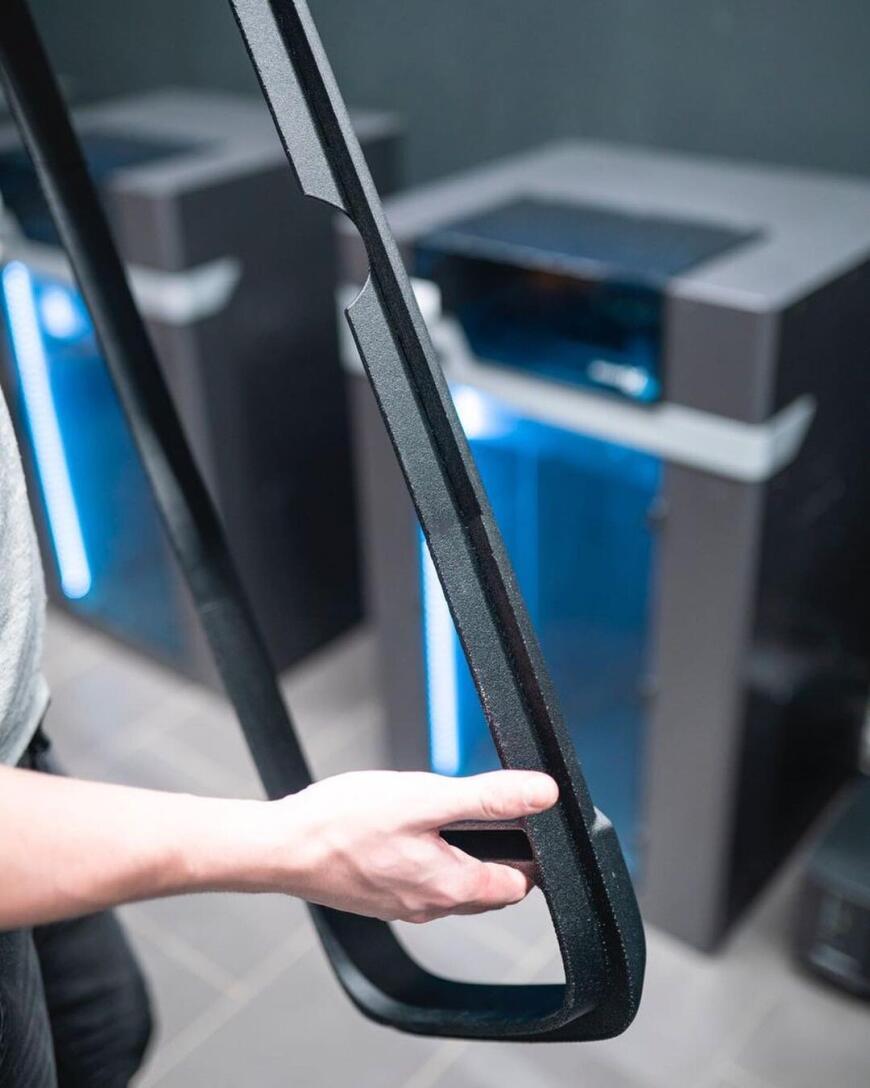 Как выглядит снятие матрицы с напечатанных деталей?