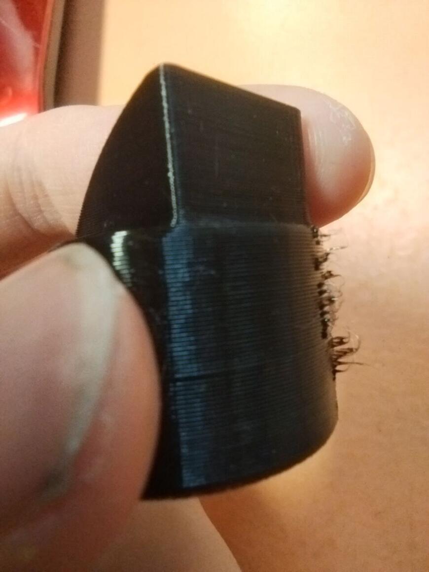 TPU72D количество соплей зависит от формы модели.