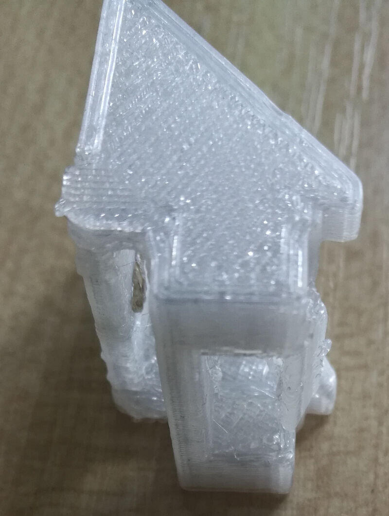 Kossel + Cura не пропечатывает неглубокий вырез на детали