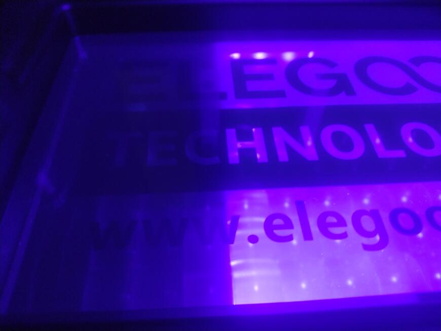 Elegoo saturn S половина светодиодов не работает.