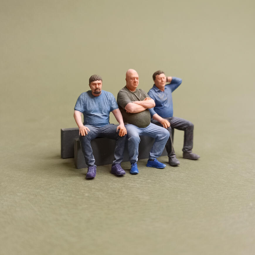 Мужики в масштабе 1:43. Мужики в масштабе 1:43.