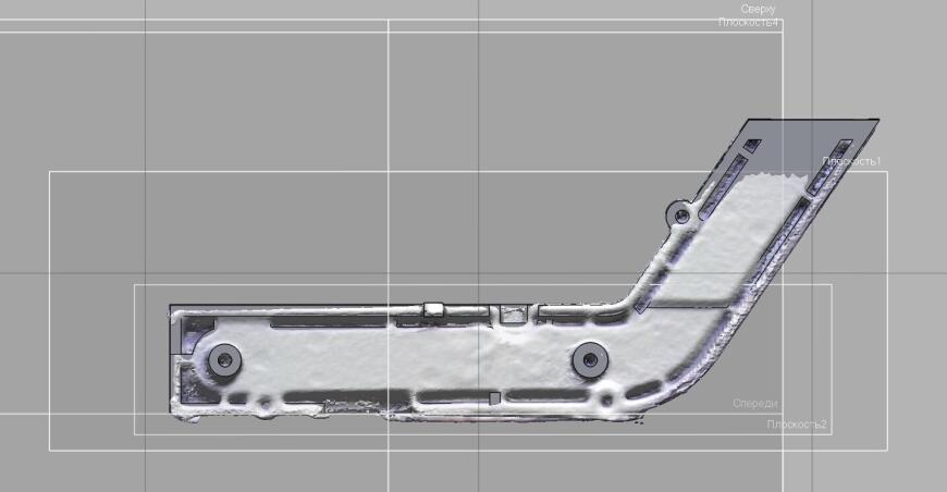 Kyocera KM-5050 2BL06061 REAR RAIL FEED