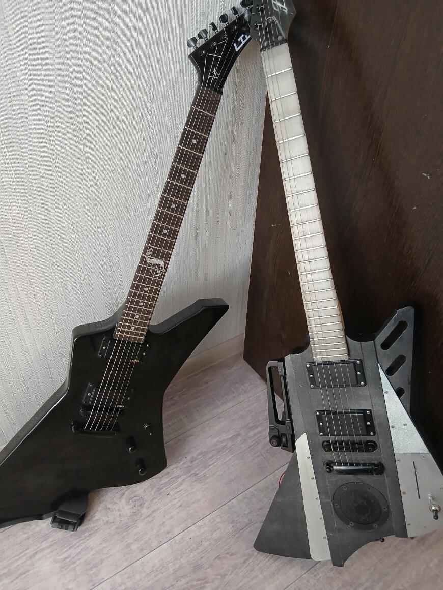 Электрогитара с подсветкой