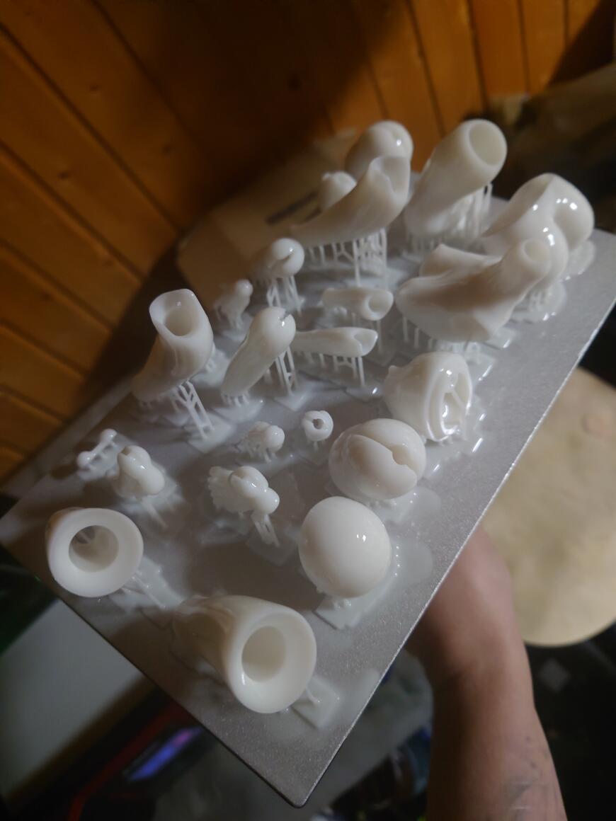 Как победить смолу skin Anycubic?
