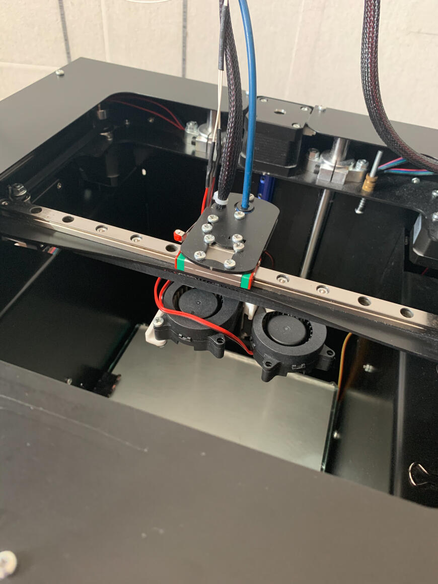 ̶Ж̶и̶в̶а̶я̶ ̶с̶т̶а̶л̶ь̶  Настоящая жесть. Обзор и доработка принтера H-bot Steel от Nioz.