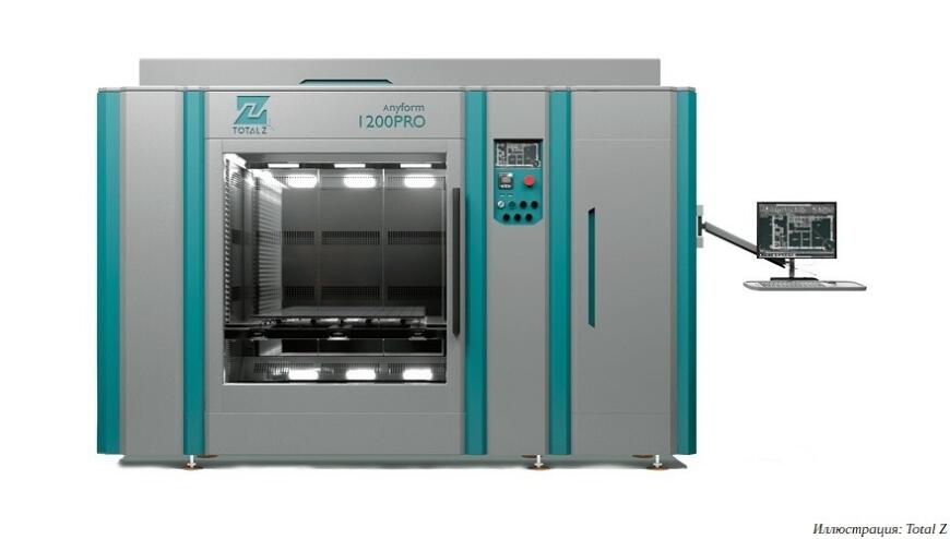 Total Z выпустила высокотемпературный FDM/FGF 3D-принтер AnyForm 1200 Pro Total Z выпустила высокотемпературный FDM/FGF 3D-принтер AnyForm 1200 Pro