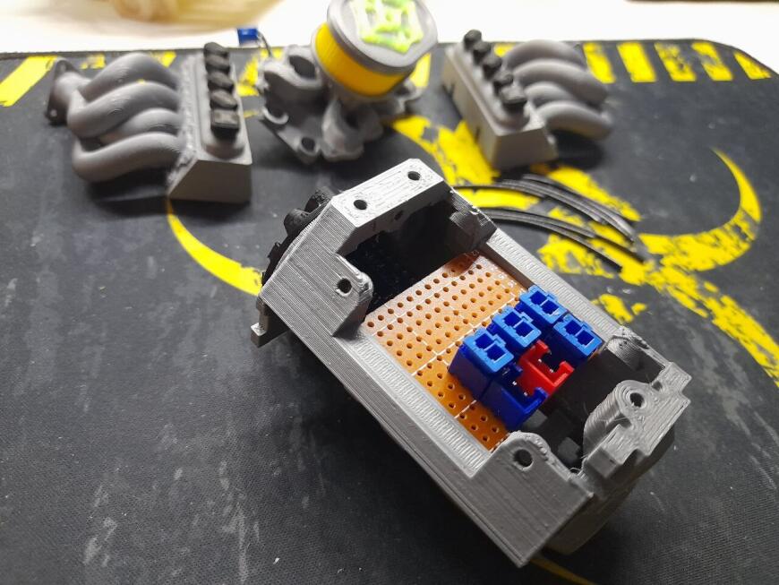 Bumblebee. Часть 3. Двигатель (корпус для электрики)