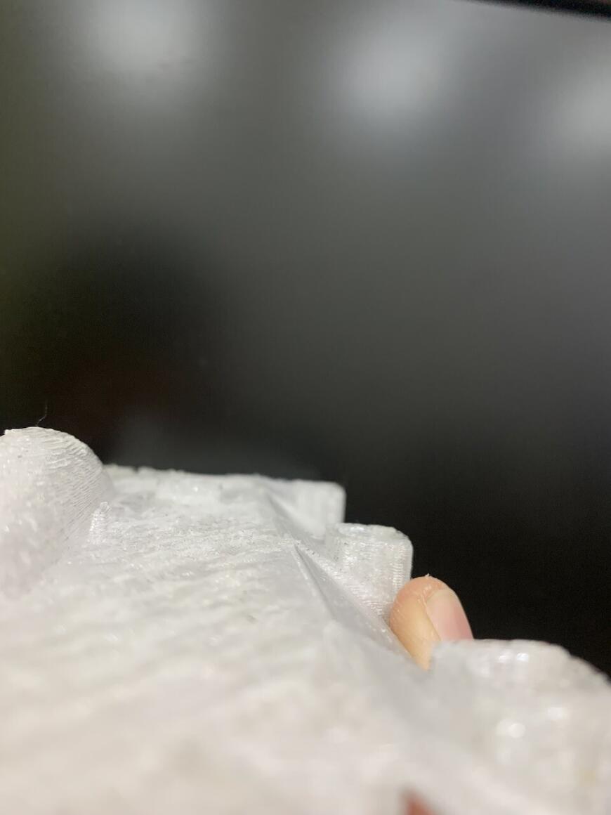 Бугры на крышке при печати PLA PETG