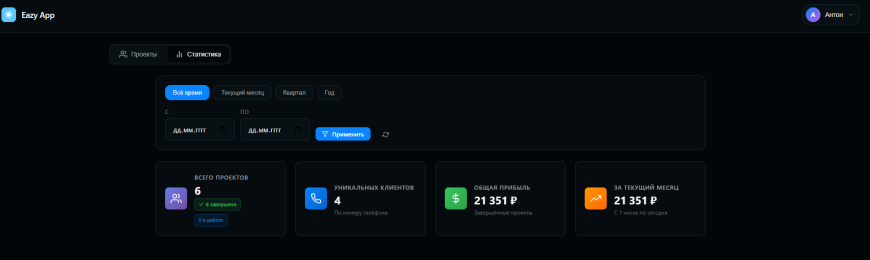 Народный менеджер проектов для производственников Eazy App!