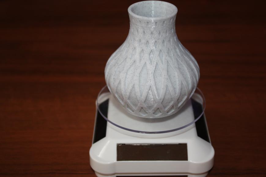 Мраморная ваза пластик PLA Noulei marble