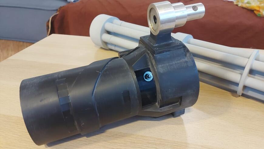 M 134 Minigun, масштаб 1/1