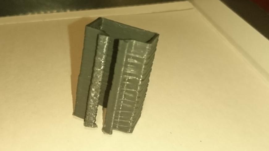 Непонятная причина дефекта печати Anet А8+