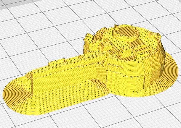 Подложка на Wanhao duplicator I3 mini