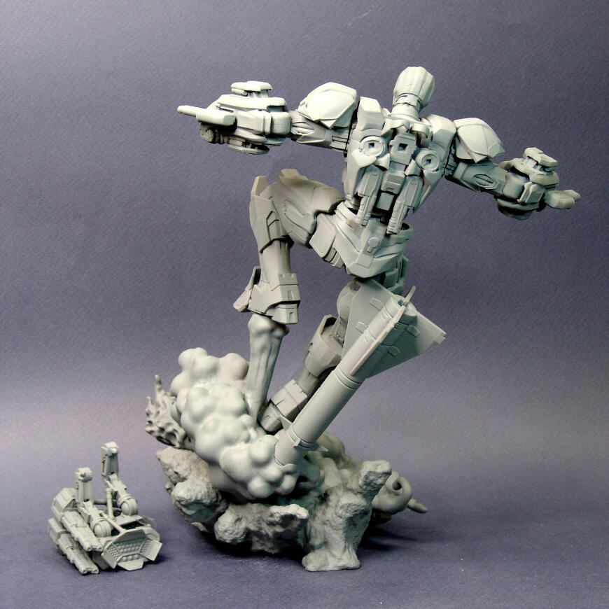 Диорама с железным патриотом