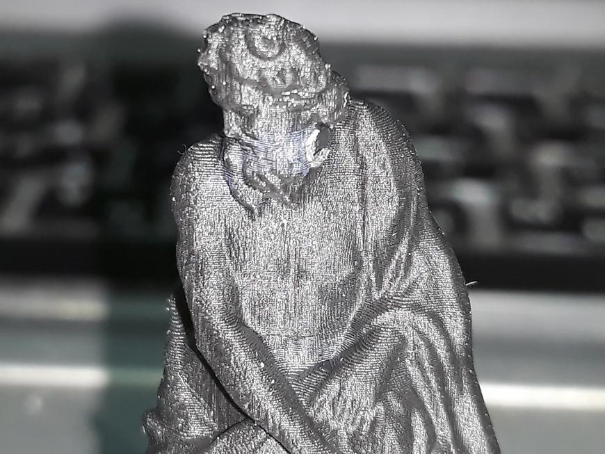 Статуя 5см. Uniz Slash Plus ESUN Standard Resin Black