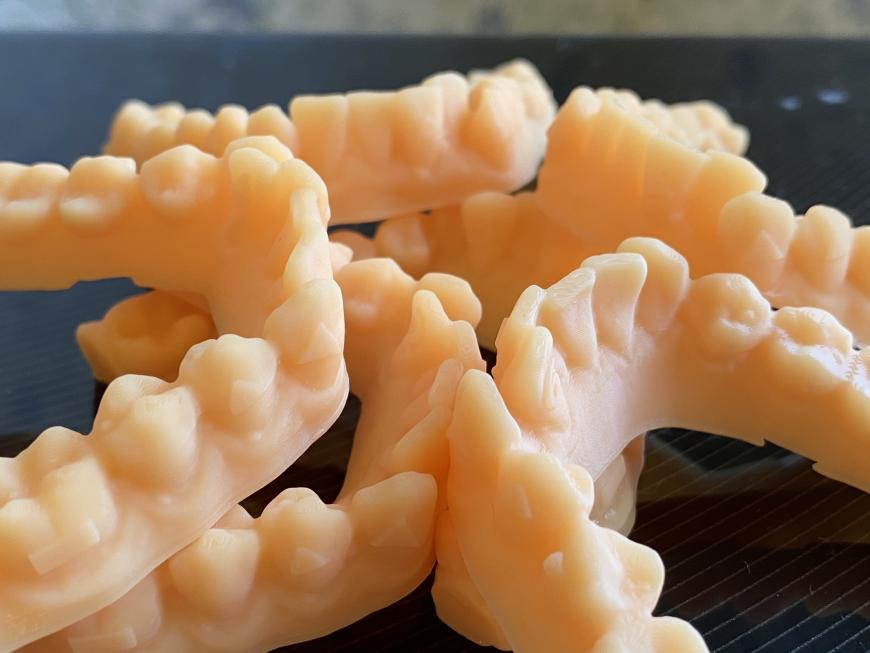 Мастер-модели из Hardlight dental skin