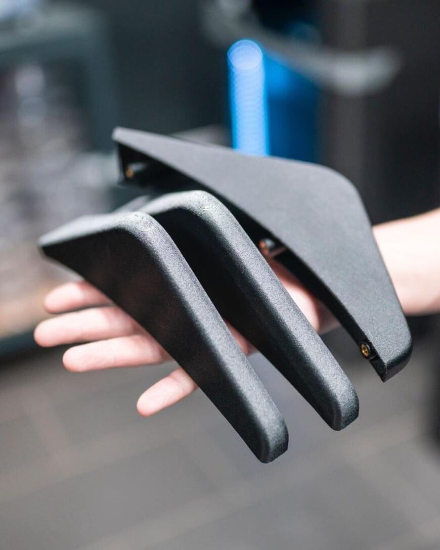 Напечатанные дефлекторы по скану, без моделирования.