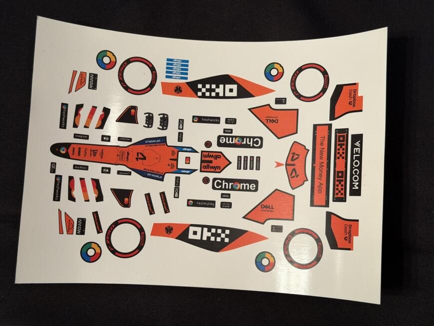 McLaren F1 2025 (MCL39) - чемпионский болид Ландо Норриса